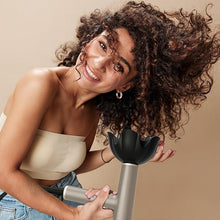 Load image into Gallery viewer, YAPOY Professional Hair Dryer with Diffuser Fast Drying 200 Million Ionic Blow Dryer with 110, 000 RPM High-Speed No Heat Damage Intelligent Thermo-Control Low Noise, Silver