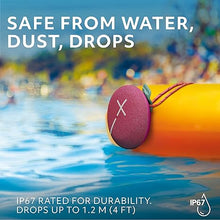 Load image into Gallery viewer, Ultimate Ears MINIROLL Ultra-Portable Waterproof Bluetooth Speaker, Big Bass, IP67 Dustproof, 131 ft (40 m) Range - Calming Pink