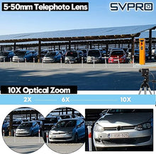 Load image into Gallery viewer, SVPRO 1080P 60fps USB Camera High Speed 260fps@360P,120fps@720P UVC Camera for Golf Swing,Maual Focus Webcam with 5-50mm Varifocal Lens 10X Optical Zoom Video Camera for Computer Laptop