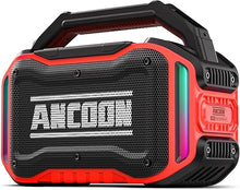 Load image into Gallery viewer, Speakers Bluetooth Wireless: 80W(Peak) Loud Speaker with Bass, 20H Playtime, IPX6 Waterproof, Large Jobsite Speakers for Work, Outdoor, Workshop, Garage, Portable Speaker with TWS (Red)