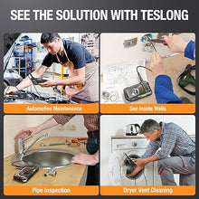 Load image into Gallery viewer, Teslong Endoscope Replacement Cable with Light, Single Lens Inspection Camera 5.5mm/0.21inch Waterproof Probe Compatible with NTS500, NTS300(10FT)