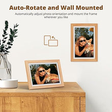 Load image into Gallery viewer, Dragon Touch Digital Picture Frame WiFi 10 inch IPS Touch Screen Digital Photo Frame Display, 32GB Storage, Auto-Rotate, Share Photos via App, Email, Cloud, Classic 10 Brown