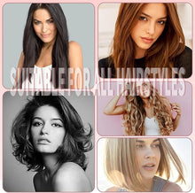 Load image into Gallery viewer, 1 inch Hair Straightener Iron Ceramic Flat Iron 450 Degrees Hair Straightener and Curler 2 in 1 15s Fast Heat Straightening Iron for Hair (Pink)