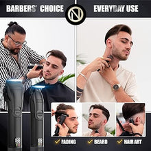 Load image into Gallery viewer, Novah® Professional Hair Clippers for Men, Professional Barber Clippers and Trimmer Set, Mens Cordless Hair Clippers for Barbers Haircut Kit Fade