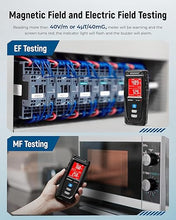 Load image into Gallery viewer, ERICKHILL EMF Meter, Rechargeable Digital Electromagnetic Field Radiation Detector Hand-held Digital LCD EMF Detector, Great Tester for Home EMF Inspections, Office, Outdoor and Ghost Hunting(Blue)