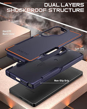 Load image into Gallery viewer, Poetic Neon Case for Samsung Galaxy S25 Ultra 5G, Dual Layer Heavy Duty Rugged Lightweight Slim Shockproof Protective Cover Phone Case, Navy Blue
