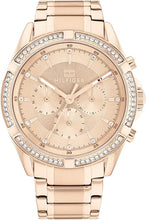 Load image into Gallery viewer, Tommy Hilfiger 1782558 Women's Stainless Steel Case and Link Bracelet Watch Color: Carnation