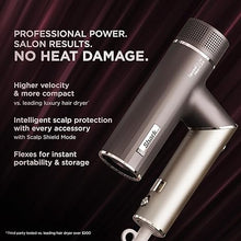 Load image into Gallery viewer, Shark SpeedStyle Pro Flex Professional Performance High-Velocity Hair Dryer System with Scalp Shield & IQ Speed Styling and Drying Suite, Lightweight, Ionic, No Heat Damage, Mocha Silver, HD542