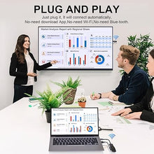 Load image into Gallery viewer, Wireless HDMI Transmitter and Receiver,Wireless HDMI Extender Kit with USB C to HDMI Adapter,Wireless 2.4G/5G Audio Video Streaming to HDTV/Projector/Monitor from Laptop,PC,Camera,Smartphone,Tablet