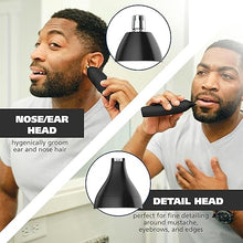 Load image into Gallery viewer, Wahl All-in-One Cordless Rechargeable Electric Ear/Nose, Detail, and Beard Trimmer for Men – Mustache, Ear & Nose Hair, and Light Detail Grooming - Model 9685-200