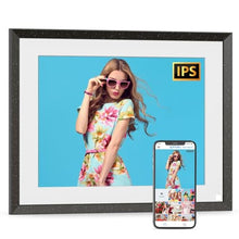 Load image into Gallery viewer, 9.7" Digital Picture-Frame WiFi Smart-Photo-Frame - Wi-Fi Frame with IPS Touch Screen, 32GB, Wall-Mounted, Motion Sensor, Send Picture Video via App Email, Free Cloud, Birthday Gift for Friend Family, Black_1