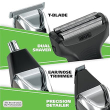 Load image into Gallery viewer, Wahl Stainless Steel Lithium Ion 2.0+ Slate Beard Trimmer for Men - Electric Shaver, Nose Ear Trimmer, Rechargeable All in One Men's Grooming Kit - Model 9864