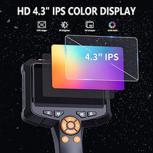 Load image into Gallery viewer, Daxiongmao Borescope, 4.3" Endoscope Camera with Light, IP67 Waterproof Endoscope, 1080 HD Inspection Camera, Borescope Camera with Light, Snake Camera, 16.5ft Endoscope Camera, Gadgets for Men