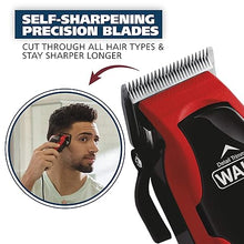 Load image into Gallery viewer, Wahl USA Clip ‘N Trim 2 in 1 Corded Hair Clipper with Pop Up Trimmer Kit, The Perfect Hair Clippers for Men’s Haircuts and Long Beard Touch Up Grooming – 79900-1501P