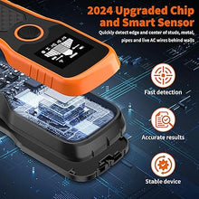 Load image into Gallery viewer, Stud Finder Wall Scanner, Advanced 5-in-1 Detector for Wood, Metal, Joists, Pipes, and AC Wires, Upgraded Intelligent Chip, High-Definition LCD Display, and Audible Alarm