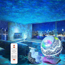Load image into Gallery viewer, Rossetta Galaxy Projector, Star Projector for Bedroom, Night Lights for Kids Room with White Noise, Bluetooth Speaker, Timer and Remote, Room Decor, Gifts for Girls, Boys, Adults, Christmas, Birthday