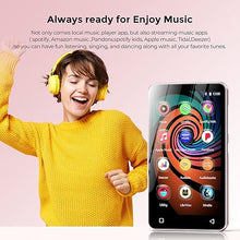 Load image into Gallery viewer, 160GB MP3 Player with Bluetooth and WiFi, innioasis Music Player with Spotify,Pandora,Amazon Music,4" Touch Screen Android MP4 MP3 Player for Kids with Libby,Audible,Spotify Kids (White+Pink)