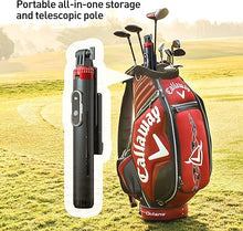 Load image into Gallery viewer, 62" Phone Tripod & Selfie Stick for Golf Training, Extendable Cell Phone Tripod Stand with Wireless Remote and Phone Holder, Golf Training Aid - Compatible with iPhone Android Phone
