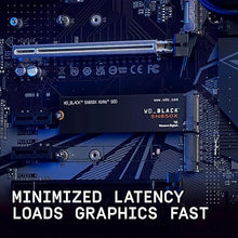 Load image into Gallery viewer, WD_BLACK 4TB SN850X NVMe Internal Gaming SSD Solid State Drive - Gen4 PCIe, M.2 2280, Up to 7,300 MB/s - WDS400T2X0E