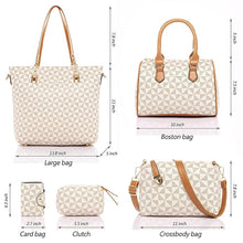 Load image into Gallery viewer, 2E-youth Designer Purses and Handbags for Women Satchel Shoulder Bag Tote Top Handle Bag