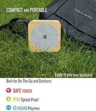 Load image into Gallery viewer, Sound Spot II SFQ-18: Portable Bluetooth Speaker with Powerful Bass, Nature Sounds, Ambient Light, and Speakerphone (White)