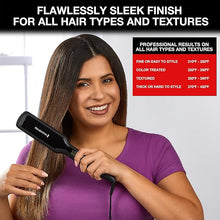 Load image into Gallery viewer, Remington 1 3/4" Flat Iron, Hair Straightener with Anti-Static Technology, 30-Second Heat Up & 60 Minute Auto Shut-off, 30% Longer Ceramic Floating Plates, Titanium + Ceramic Coating