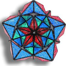 Load image into Gallery viewer, TOSY Magnet Pyramid Stone - 1 Cube Transforms into 1 Billion Shapes, 243 Rare Earth Magnets, Holographic Design, Spinner Accessory, Puzzle/Sensory/STEAM Toy, Christmas Birthday Gift (Set of 2)