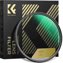 Load image into Gallery viewer, 95mm Circular Polarizers Filter, K&F CONCEPT 95MM Circular Polarizer Filter HD 28 Layer Super Slim Multi-Coated CPL Lens Filter (Nano-X Series), CircularPolarizer_1