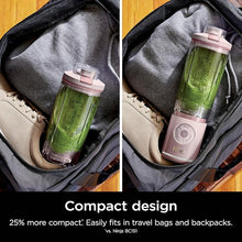 Load image into Gallery viewer, Ninja Blast Max, Portable Blender + Twist & Go, Personal Blender, Ninja Blender, Smoothie, Blend, Ice Crush, 3 Programs, Cordless, 22 oz removable Vessel, Dishwasher Safe, Leakproof, Pink, BC251PK