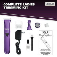 Load image into Gallery viewer, Wahl Pure Confidence Rechargeable Electric Trimmer, Shaver, & Detailer for Smooth Shaving & Trimming of The Face, Underarm, Eyebrows, & Bikini Areas – Model 9865-100