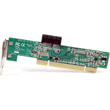 Load image into Gallery viewer, StarTech.com PCI to PCI Express Adapter Card - PCIe x1 (5V) to PCI (5V & 3.3V) slot adapter - Low Profile , TAA (PCI1PEX1)