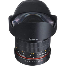 Load image into Gallery viewer, Rokinon FE14M-C 14mm F2.8 Ultra Wide Lens for Canon (Black)