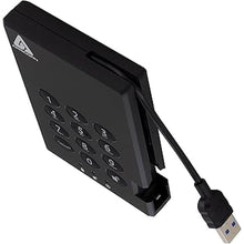Load image into Gallery viewer, Aegis Padlock 3.0 1TB USB 3.0 External Hard Drive, Black
