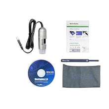Load image into Gallery viewer, Dino-Lite USB Digital Microscope AM3111-0.3MP, 10x - 50x, 230x Optical Magnification, 8 LEDs