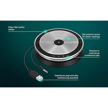 Load image into Gallery viewer, Sennheiser Enterprise Solution SP 20 ML 506050 Sound-Enhanced, User Friendly Mobile Speaker Phone For Desk Mobile Phone Softphone PC Connection Skype for Business Certified, Silver, EXPAND SP 20