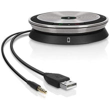 Load image into Gallery viewer, Sennheiser Enterprise Solution SP 20 ML 506050 Sound-Enhanced, User Friendly Mobile Speaker Phone For Desk Mobile Phone Softphone PC Connection Skype for Business Certified, Silver, EXPAND SP 20