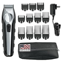 Load image into Gallery viewer, Wahl USA Lithium Ion Total Beard Trimmer for Men with 11 Guide Combs for Easy Trimming, Detailing, & Grooming – Model 9888