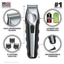 Load image into Gallery viewer, Wahl USA Lithium Ion Total Beard Trimmer for Men with 11 Guide Combs for Easy Trimming, Detailing, & Grooming – Model 9888