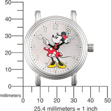 Load image into Gallery viewer, Disney Minnie Mouse Adult Vintage Articulating Hands Analog Quartz Watch