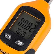 Load image into Gallery viewer, Digital Psychrometer - Handheld Temperature and Humidity Meter Gauge with Dew Point and Wet Bulb Temperature - Battery Included