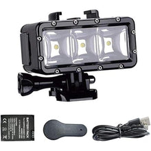 Load image into Gallery viewer, Suptig XShot Dimmable Waterproof (45m) LED Video Light for GoPro Cameras