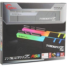 Load image into Gallery viewer, G.SKILL Trident Z RGB Series (Intel XMP) DDR4 RAM 16GB (2x8GB) 3200MT/s CL16-18-18-38 1.35V Desktop Computer Memory UDIMM (F4-3200C16D-16GTZR)