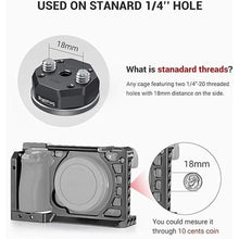 Load image into Gallery viewer, SMALLRIG Standard Rosette Bolt-On Mount (M6 Thread, 31.8 Diameter) for Camera Cage and Accessories - 1939