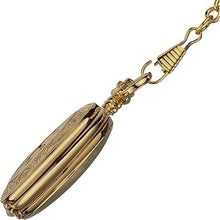 Load image into Gallery viewer, VIGOROSO Vintage Hand Wind Up Pocket Watches for Men, Mechanical Pocket Watch with Chain, Mens Skeleton Pocketwatch