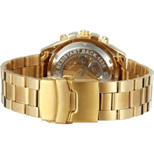 Load image into Gallery viewer, FORSINING Men's Self-Winding Analogue Skeleton Watch with Stainless Steel Bracelet