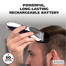 Load image into Gallery viewer, Wahl Clipper Rechargeable Cord/Cordless Haircutting & Trimming Kit for Heads, Longer Beards, & All Body Grooming - Model 79434