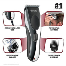Load image into Gallery viewer, Wahl Clipper Rechargeable Cord/Cordless Haircutting & Trimming Kit for Heads, Longer Beards, & All Body Grooming - Model 79434