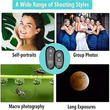 Load image into Gallery viewer, Camera Wireless Shutter Release, Remote Control Trigger Compatible with Nikon Df, Z7, Z7 II, Z6, Z9, D750, D850, D5600, Coolpix P1000, P950; Replaces Nikon MC-DC2, MC-30, MC-36A