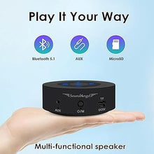 Load image into Gallery viewer, XLeader Small Wireless Speaker (Travel Case Packed) Portable Bluetooth Speaker with Micro SD Card, Mic, Aux input, Touch Screen, Deep Bass, 12H Playtime, Mini speaker for iPhone Laptop PC Bathroom Car
