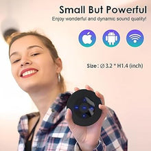 Load image into Gallery viewer, XLeader Small Wireless Speaker (Travel Case Packed) Portable Bluetooth Speaker with Micro SD Card, Mic, Aux input, Touch Screen, Deep Bass, 12H Playtime, Mini speaker for iPhone Laptop PC Bathroom Car